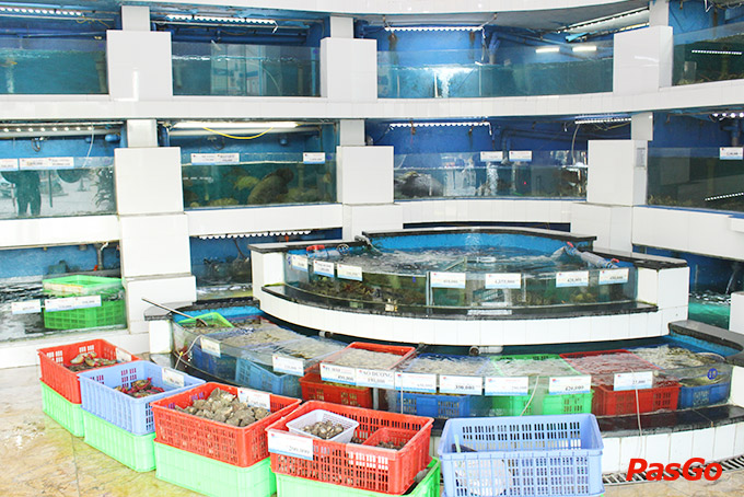 nhà hàng thế giới hải sản golden palace mễ trì 2