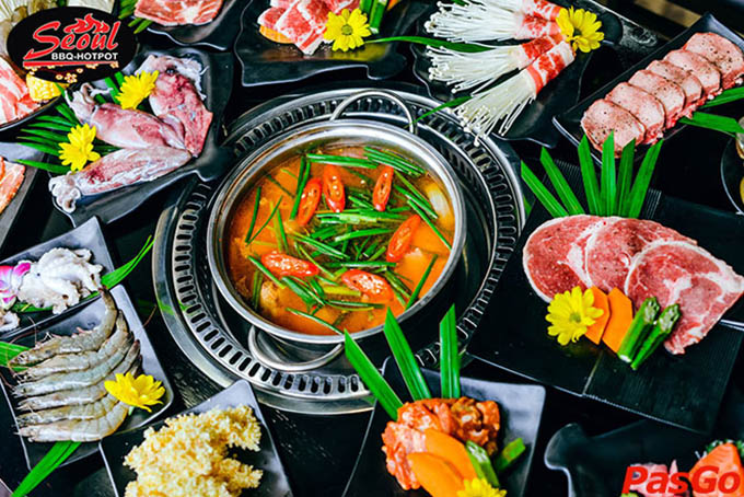 Review nhà hàng Lẩu Nướng Seoul BBQ 12